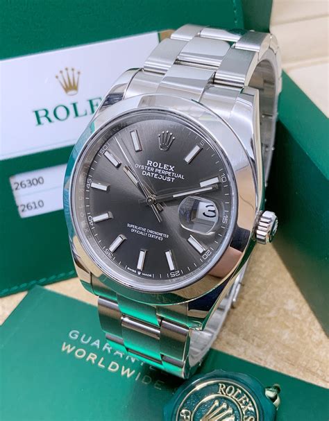 rolex datejust 41 slate dial review